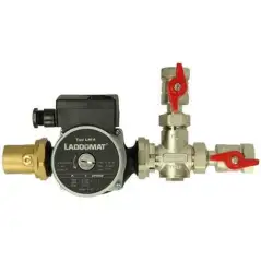 Kit de recyclage thermique Laddomat 11-30 de 53°C complet pour chaudière à bois.