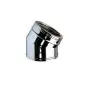 Coude 30° - Conduit Inox Double Paroi Isolé Ø 80mm Coude 30° - Conduit Inox Double Paroi Isolé Ø 80mm