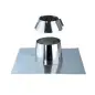 Solin pour Toit Plat ou Incliné Inférieur à 5° - Conduit Inox Double Paroi Isolé Ø 80mm