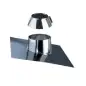 Solin avec Bavette Plomb 30 à 45° - Conduit Inox Double Paroi Isolé Ø 80mm Solin avec Bavette Plomb 30 à 45° - Conduit Inox Double Paroi Isolé Ø 80mm