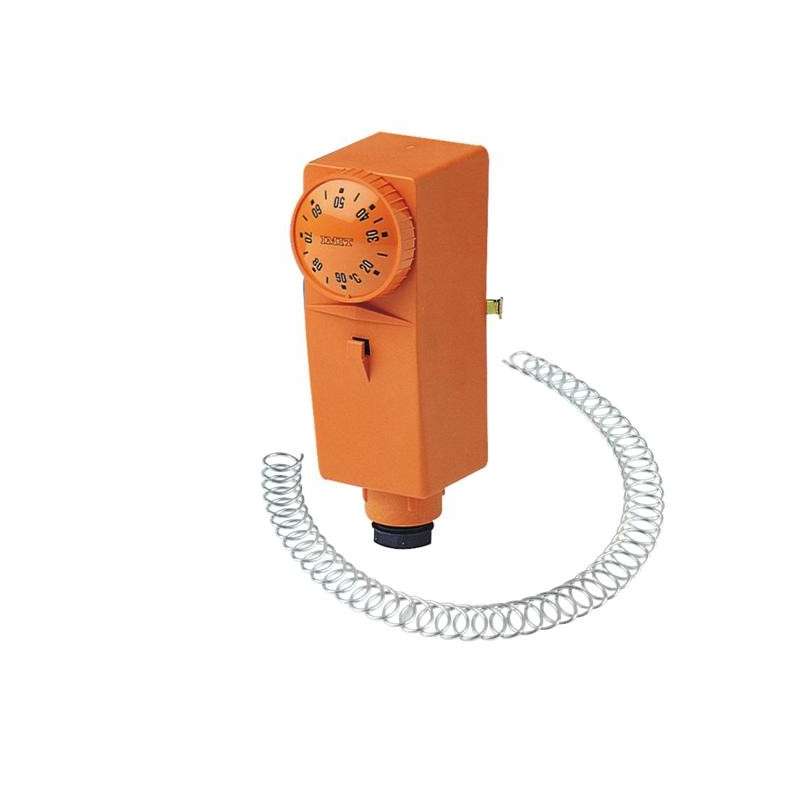 Thermostat d'Applique Réglable (20-90°C) pour Tuyauterie