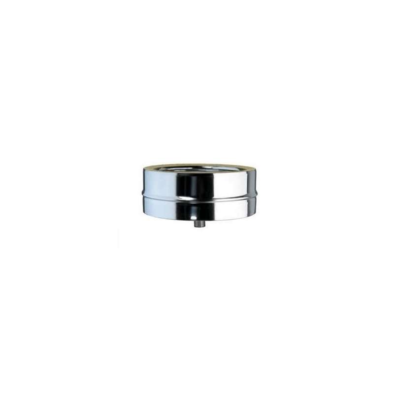 Purge avec Récupérateur de Condensats - Conduit Inox Double Paroi Isolé Ø 100mm