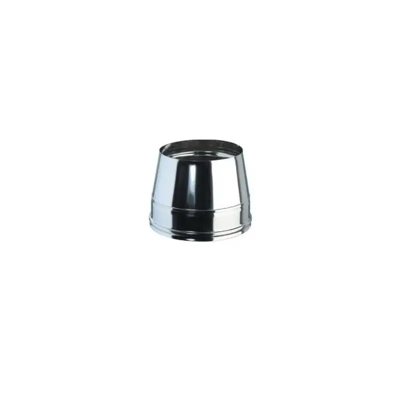 Cône de Finition - Conduit Inox Double Paroi Isolé Ø 100mm Cône de Finition - Conduit Inox Double Paroi Isolé Ø 100mm