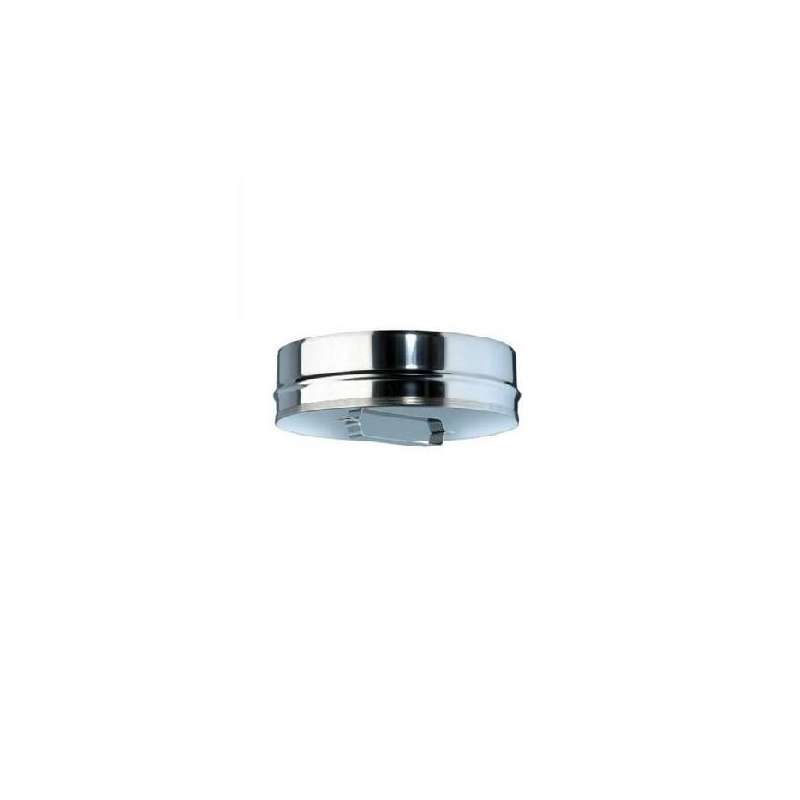 Tampon de Visite avec Poignée - Conduit Inox Double Paroi Isolé Ø 100mm Tampon de Visite avec Poignée - Conduit Inox Double Paroi Isolé Ø 100mm