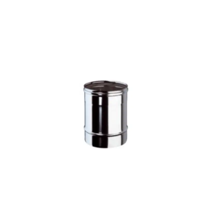 Élément Droit 0,25m - Inox Simple Paroi Ø 100mm