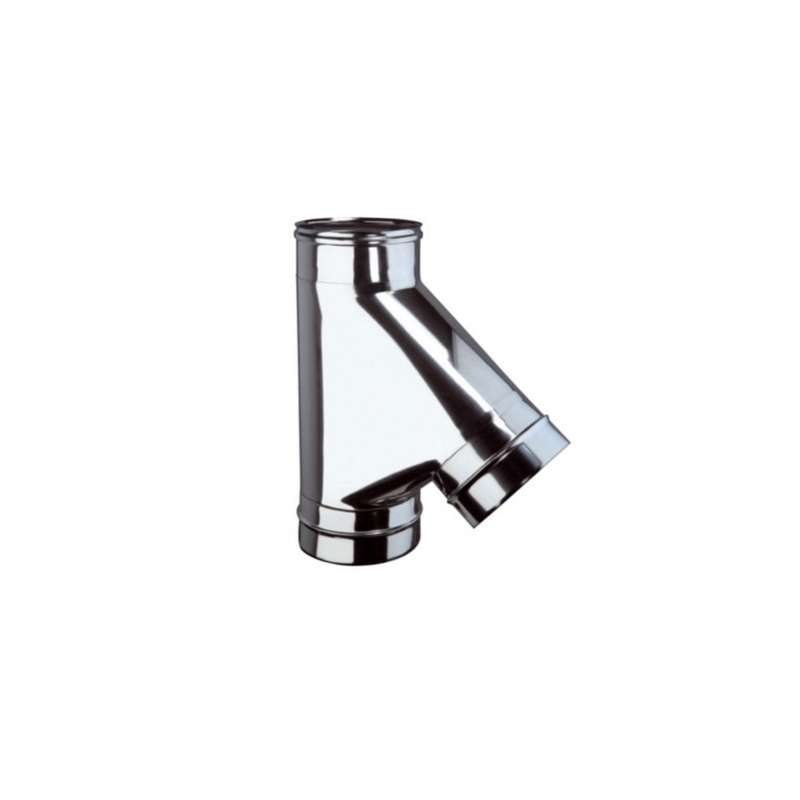 Té 135° - Inox Simple Paroi Ø 100mm