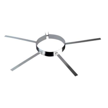 Bride Araignée - Inox Simple Paroi Ø 150mm