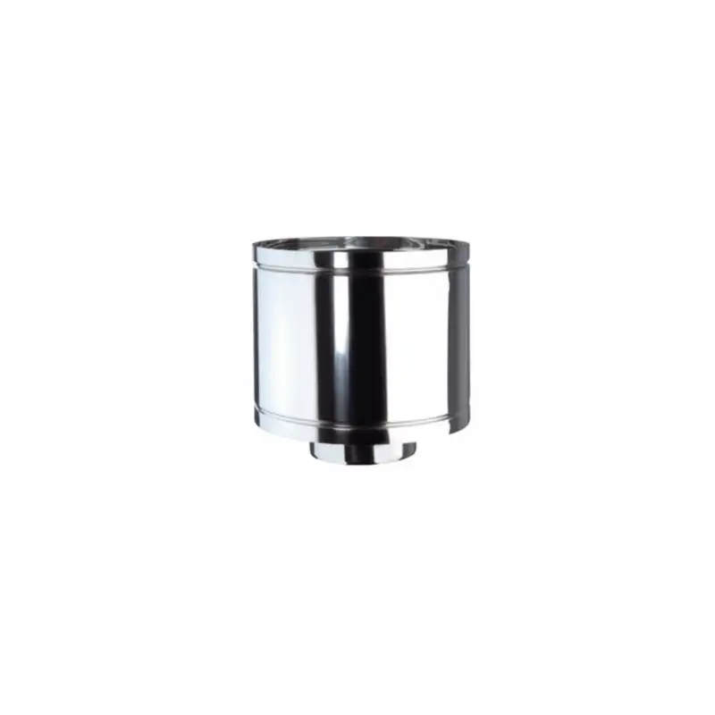 Finition Anti-Intempérie - Conduit Inox Simple Paroi Ø 200mm Finition Anti-Intempérie - Conduit Inox Simple Paroi Ø 200mm