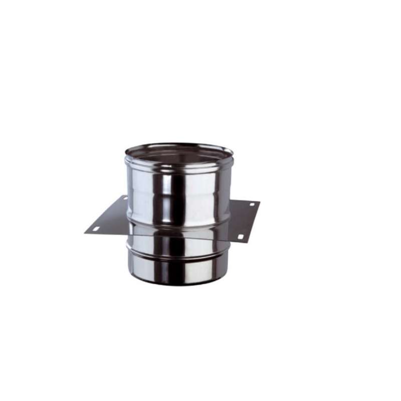 Plaque de Départ ou Intermédiaire - Conduit Inox Simple Paroi Ø 200mm