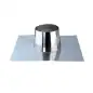Solin pour Toit Plat ou Incliné Inférieur à 5° - Conduit Inox Simple Paroi Ø 250mm Solin pour Toit Plat ou Incliné Inférieur à 5° - Conduit Inox Simple Paroi Ø 250mm