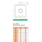 Solin pour Toit Plat ou Incliné Inférieur à 5° - Conduit Inox Simple Paroi Ø 250mm Solin pour Toit Plat ou Incliné Inférieur à 5° - Conduit Inox Simple Paroi Ø 250mm