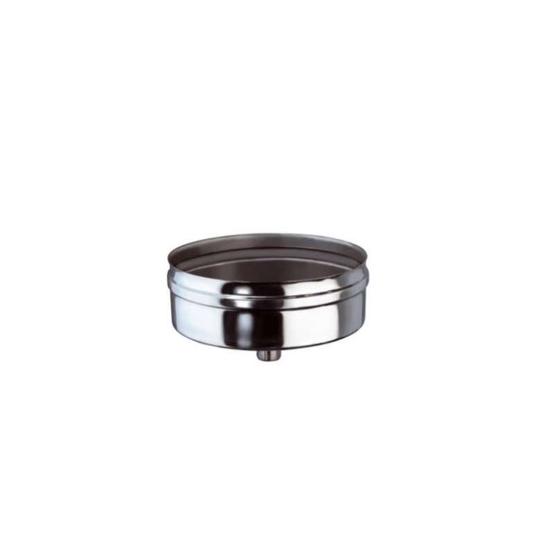 Purge avec Récupérateur de Condensats - Conduit Inox Simple Paroi Ø 300mm