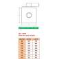 Solin pour Toit Plat ou Incliné Inférieur à 5° - Conduit Inox Simple Paroi Ø 300mm