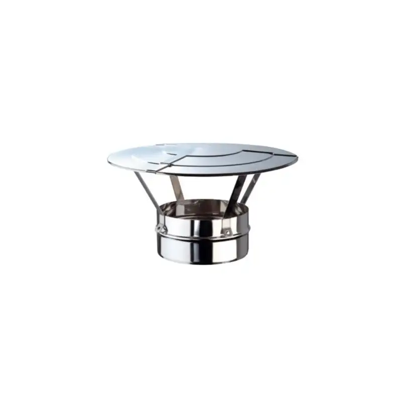 Chapeau Pare-Pluie - Conduit Inox Simple Paroi Ø 150mm