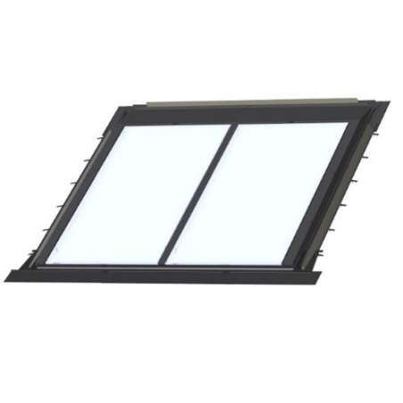 Montage intégration toiture 2 panneaux 