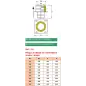 Plaque de Départ ou Intermédiaire Simple / Double Paroi - Conduit Isolé Ø 180mm Plaque de Départ ou Intermédiaire Simple / Double Paroi - Conduit Isolé Ø 180mm