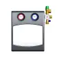 Module Hydraulique Solaire Complet - Débit 2 à 16L/min avec Circulateur Grundfos