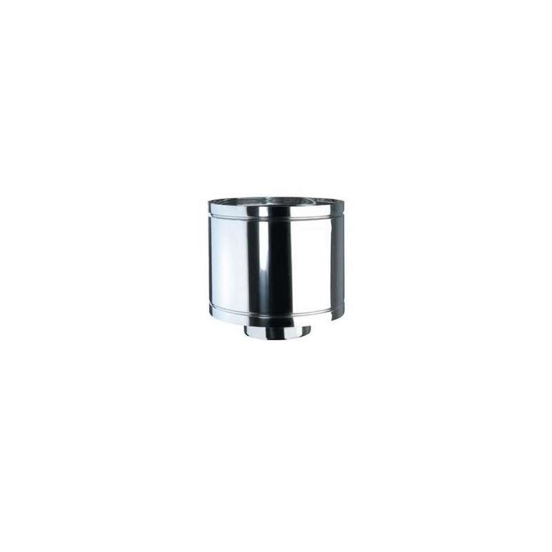 Chapeau Anti-Intempéries - Conduit Inox Double Paroi Isolé Ø 100mm Chapeau Anti-Intempéries - Conduit Inox Double Paroi Isolé Ø 100mm
