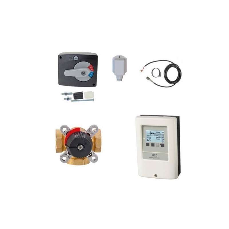 Kit de Mélange Vanne 3 Voies 1" avec Régulateur SOREL MHCC