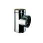 Té 90° - Conduit Inox Double Paroi Isolé Ø 80mm