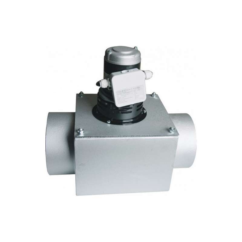 Ventilateur d'Extraction Anti-Refoulement pour Chaudière NIDECK (Ø 160 mm)