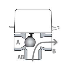 Vanne de zone 2 voies 1/2''