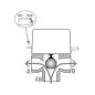 Vanne de Zone Solaire Motorisée 3 Voies MUT - 230V G1" (26x34mm)