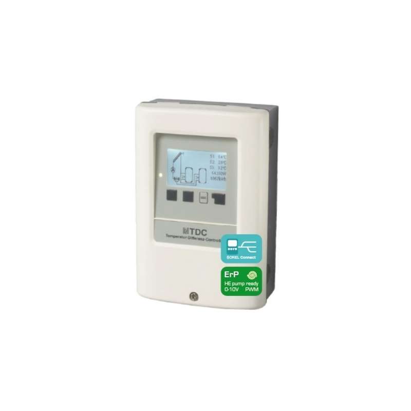 Régulateur Solaire Thermique MTDC (2 Relais)