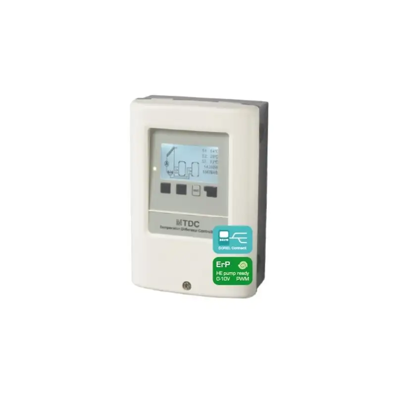 Régulateur Solaire Thermique MTDC (2 Relais)