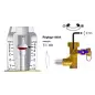Module Hydraulique Solaire Complet - Débit 2 à 16L/min avec Circulateur Grundfos