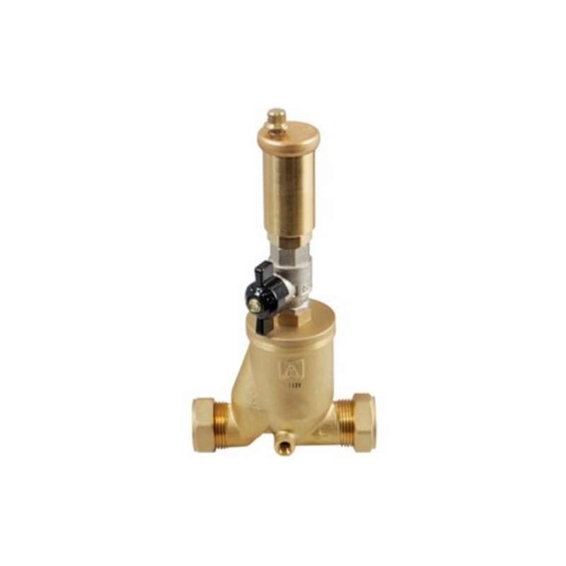 Séparateur d'Air Combiné Solaire AFRISO (Raccord 22mm)