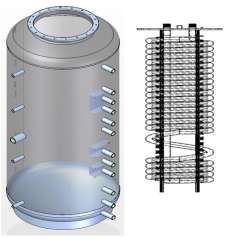 Ballon tampon NIOX-500 combiné eau chaude sanitaire