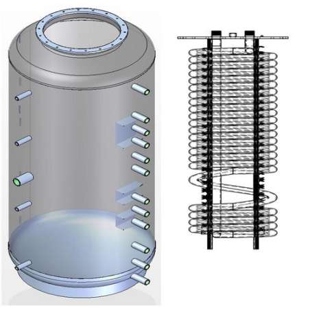 Ballon tampon NIOX-1500 combiné eau chaude sanitaire
