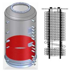 Ballon tampon NIOX1-800 combiné eau chaude sanitaire