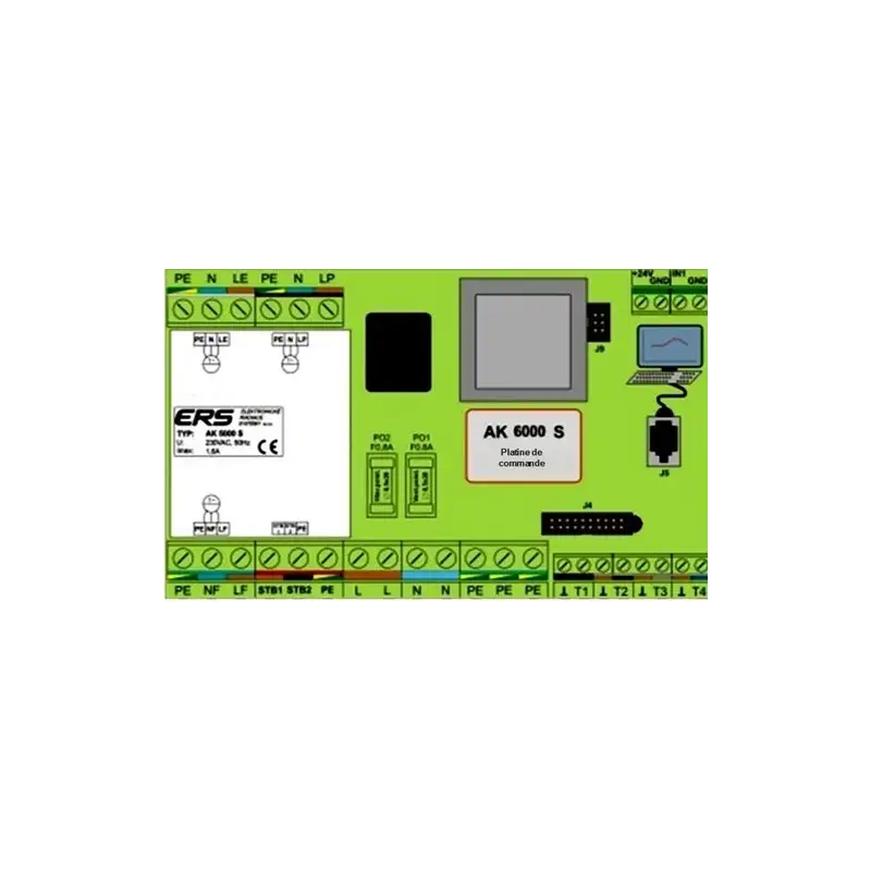 Carte de Commande AK 5000S pour Régulateur AK 6000
