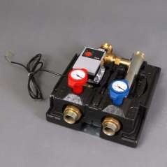 Module hydraulique plancher chauffant avec vanne thermostatique