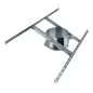 Support au Toit Galvanisé Renforcé - Conduit Inox Double Paroi Isolé Ø 80mm Support au Toit Galvanisé Renforcé - Conduit Inox Double Paroi Isolé Ø 80mm