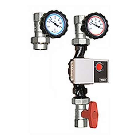 3 vannes 1'' pour circuit de distribution