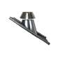 Solin avec Bavette Plomb pour Toit Incliné (30-45°) - Conduit Isolé Ø 180mm