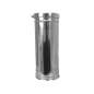 Élément Droit 0,5m - Conduit Inox Double Paroi Isolé Ø 180mm