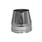 Cône de Finition - Conduit Inox Double Paroi Isolé Ø 150mm Cône de Finition - Conduit Inox Double Paroi Isolé Ø 150mm