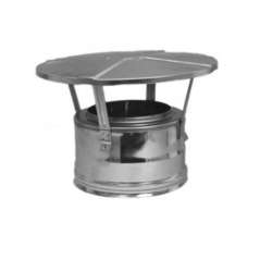 Finition avec chapeau pare pluie