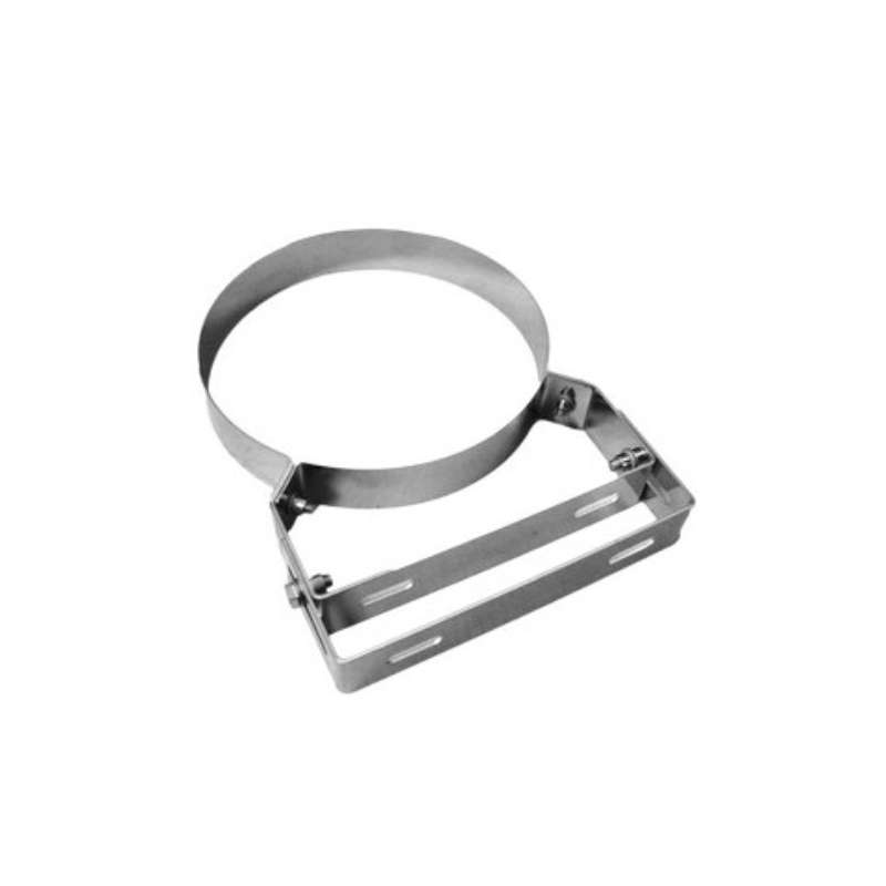 Bride Murale Réglable (50-100mm) pour Conduit Isolé Ø 200mm