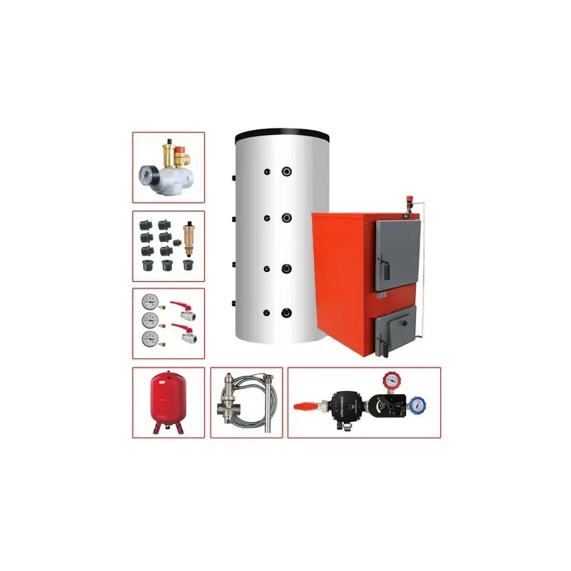 Pack Chaudière MAD 28kW + Ballon 800L - Kit N°1 Pack Chaudière MAD 28kW + Ballon 800L - Kit N°1