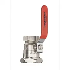 Vanne d'arrêt à boisseau sphérique filetée G1"1/4 (33x42mm) femelle avec écrou flottant pour Laddomat 21-60.