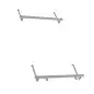 Kit de Montage pour 1 Capteur Solaire en Surimposition sur Tuiles (Pente 30-60°) Kit de Montage pour 1 Capteur Solaire en Surimposition sur Tuiles (Pente 30-60°)