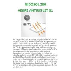 Capteur Solaire Thermique Haut Rendement Nidosol 200 (2,06 m²)