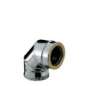 Coude 90° - Conduit Inox Double Paroi Isolé Ø 150mm
