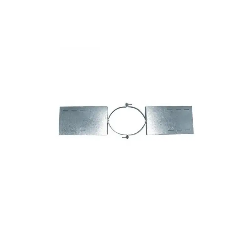Support au Toit Galvanisé - Conduit Inox Double Paroi Isolé Ø 130mm
