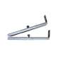 Prolongateur pour Bride Murale Réglable 230mm - Conduit Inox Double Paroi Isolé Ø 130mm